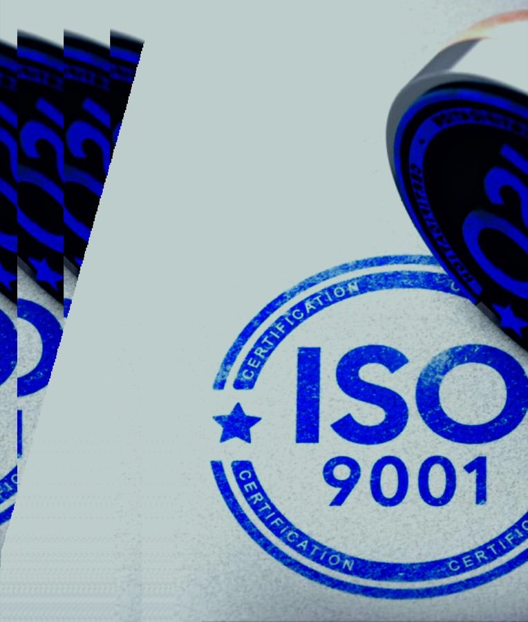 ISO 9001 certification documentation for the manufacturing partner